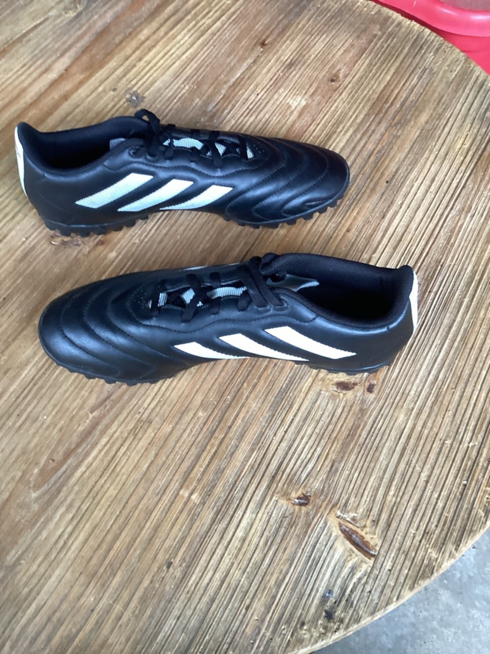 adidas Black and White Men's Turf Soccer Cleats